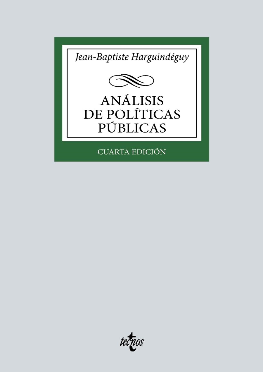 ANÁLISIS DE POLÍTICAS PÚBLICAS | 9788430990757