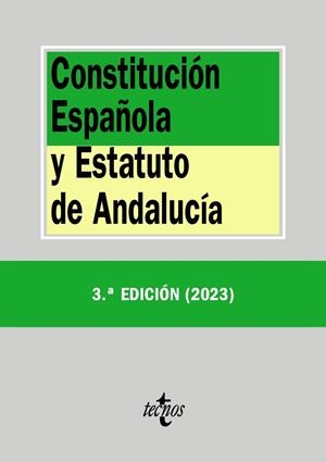 CONSTITUCIÓN ESPAÑOLA Y ESTATUTO DE  ANDALUCÍA | 9788430988471