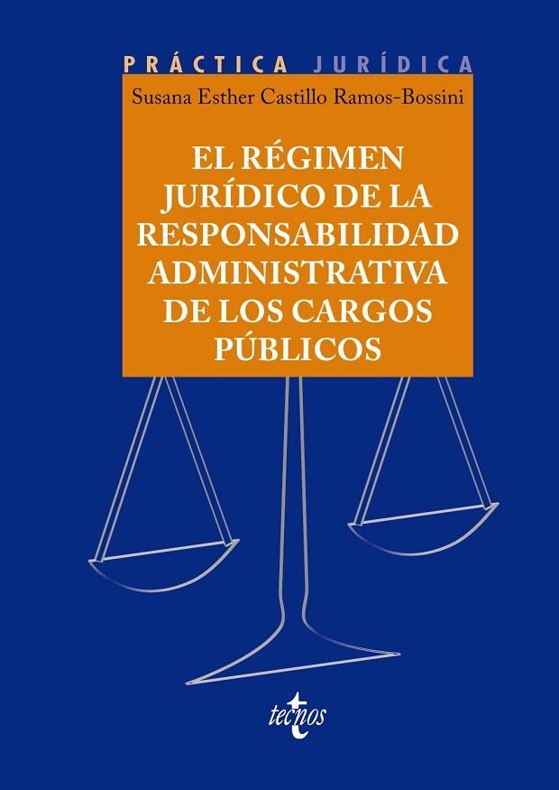 EL RÉGIMEN JURÍDICO DE LA RESPONSABILIDAD ADMINISTRATIVA DE LOS CARGOS PÚBLICOS | 9788430989171