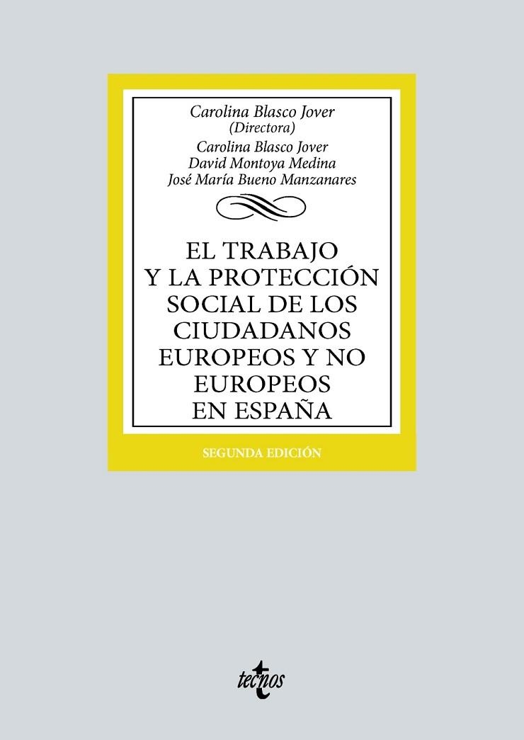 EL TRABAJO Y LA PROTECCIÓN SOCIAL DE LOS CIUDADANOS EUROPEOS Y NO EUROPEOS EN ESPAÑA | 9788430988228