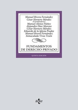 FUNDAMENTOS DE DERECHO PRIVADO | 9788430990740