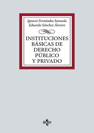 INSTITUCIONES BÁSICAS DE DERECHO PÚBLICO Y PRIVADO | 9788430988587