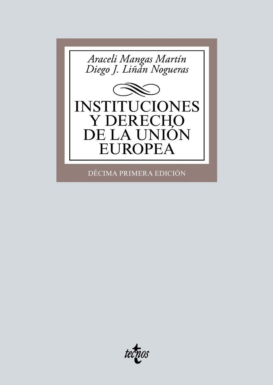 INSTITUCIONES Y DERECHO DE LA UNIÓN EUROPEA | 9788430990535