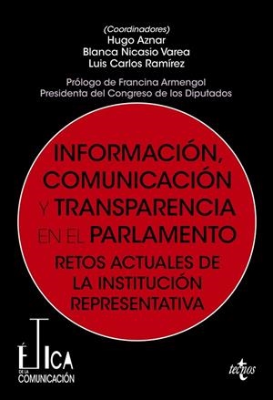 INFORMACIÓN, COMUNICACIÓN Y TRANSPARENCIA EN EL PARLAMENTO | 9788430992188