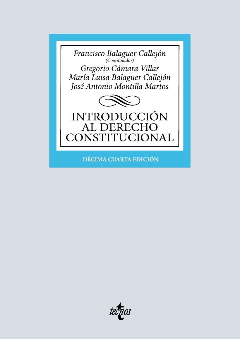 INTRODUCCIÓN AL DERECHO CONSTITUCIONAL | 9788430992744