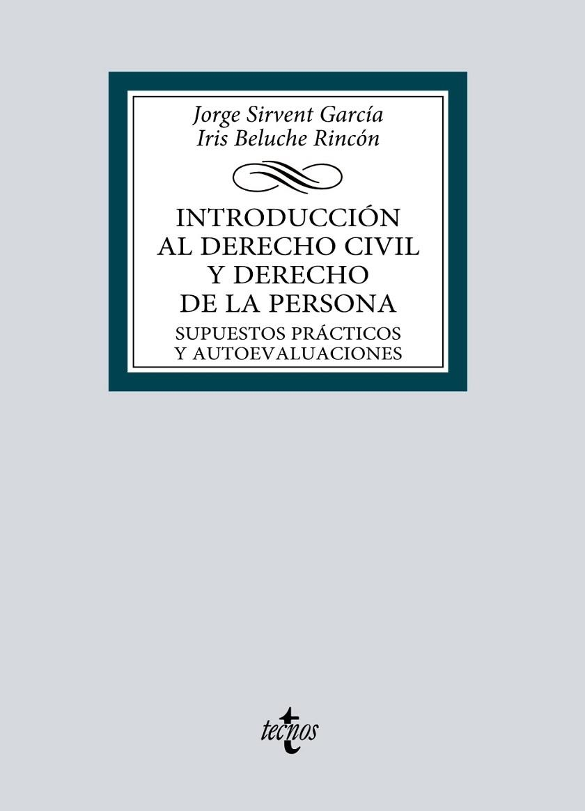 INTRODUCCIÓN AL DERECHO CIVIL Y DERECHO DE LA PERSONA | 9788430986392