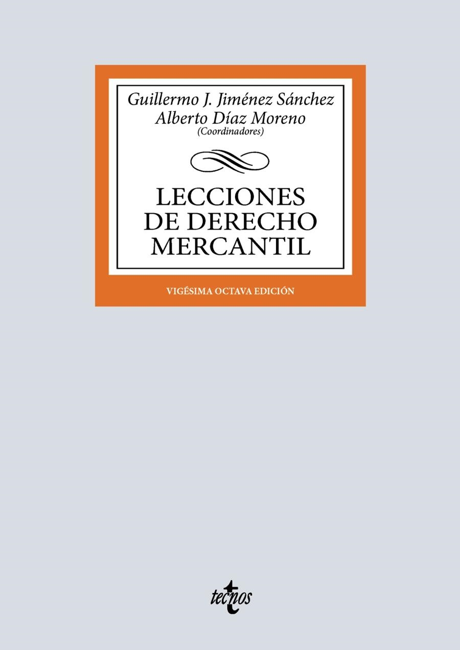 LECCIONES DE DERECHO MERCANTIL | 9788430992614