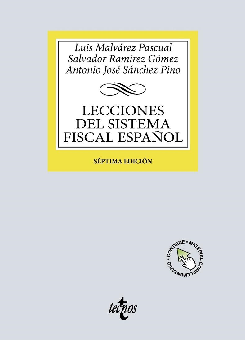 LECCIONES DEL SISTEMA FISCAL ESPAÑOL | 9788430992799