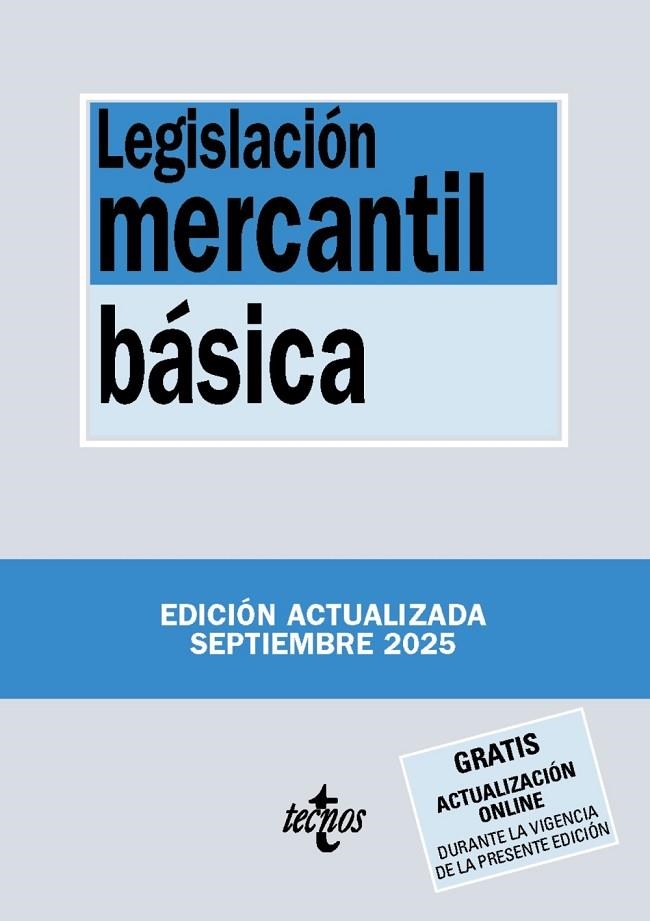 LEGISLACIÓN MERCANTIL BÁSICA | 9788430993116