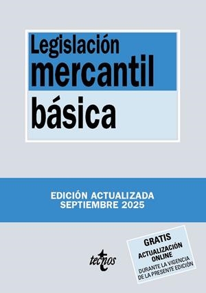 LEGISLACIÓN MERCANTIL BÁSICA | 9788430993116