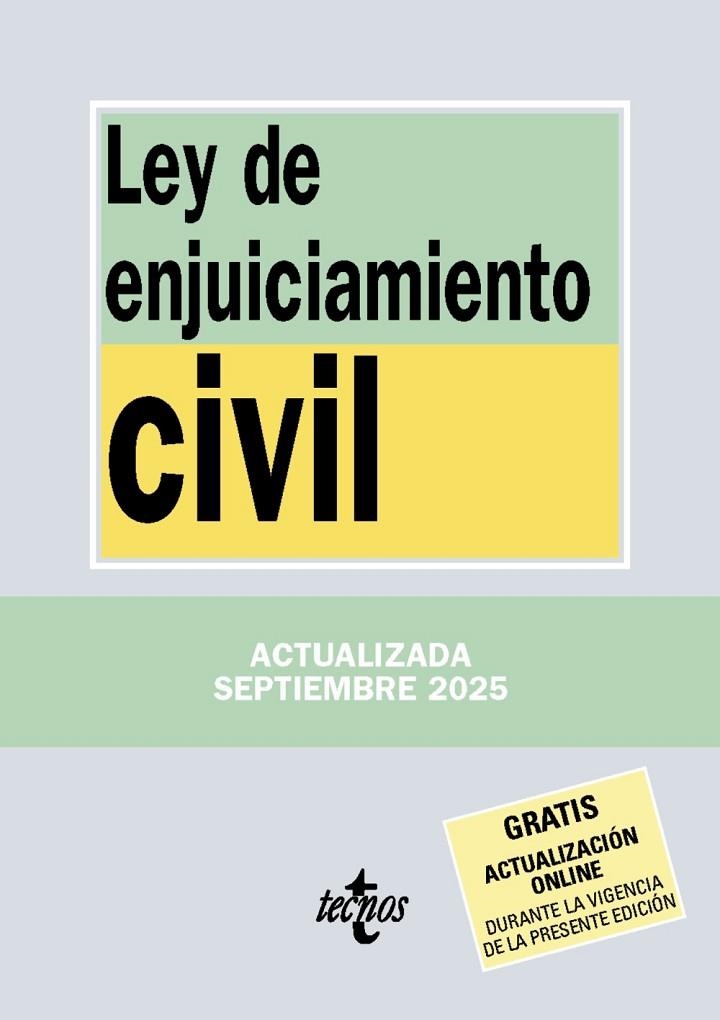 LEY DE ENJUICIAMIENTO CIVIL | 9788430993178