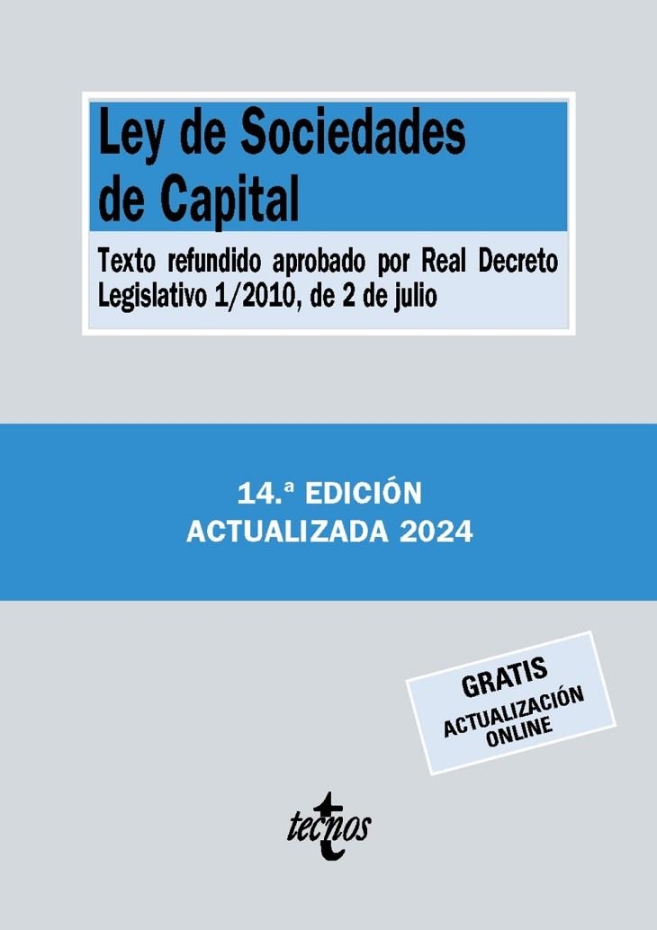 LEY DE SOCIEDADES DE CAPITAL | 9788430988518
