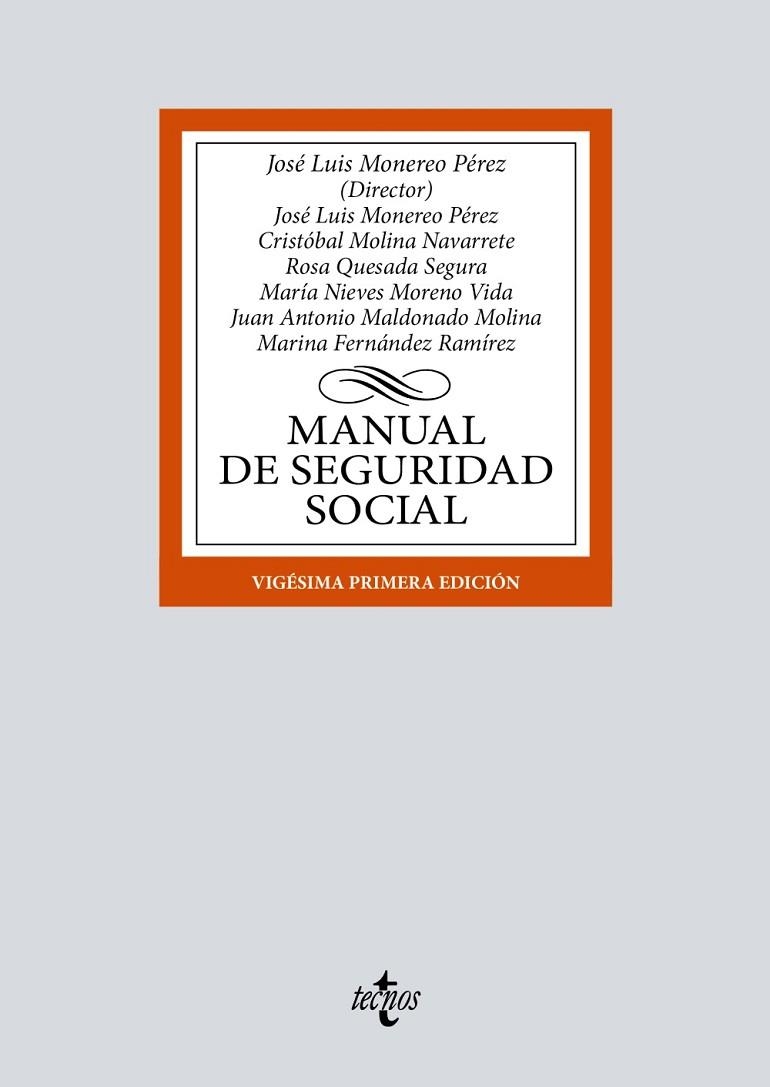 MANUAL DE SEGURIDAD SOCIAL | 9788430992690