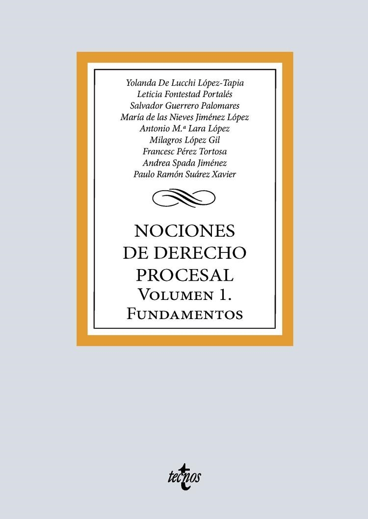 NOCIONES DE DERECHO PROCESAL | 9788430992959