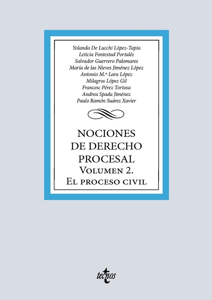 NOCIONES DE DERECHO PROCESAL | 9788430992966