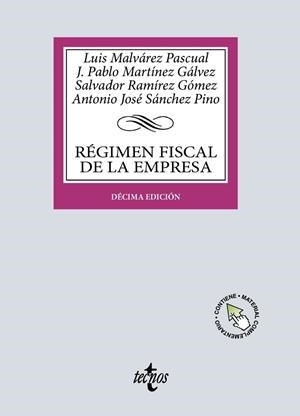 RÉGIMEN FISCAL DE LA EMPRESA | 9788430992805