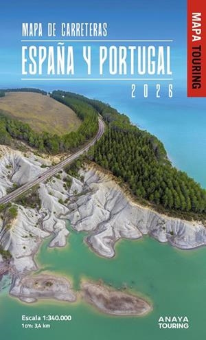 MAPA DE CARRETERAS DE ESPAÑA Y PORTUGAL 1:340.000, 2026 | 9788491589969