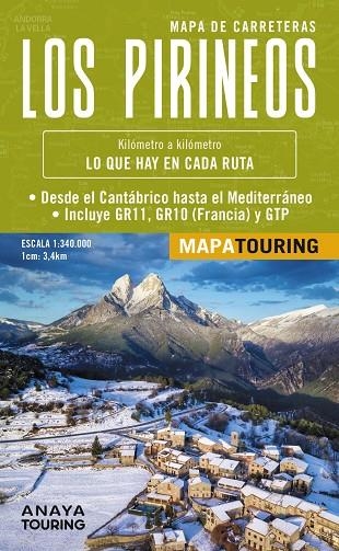MAPA DE LOS PIRINEOS 1:340.000 | 9788491587682