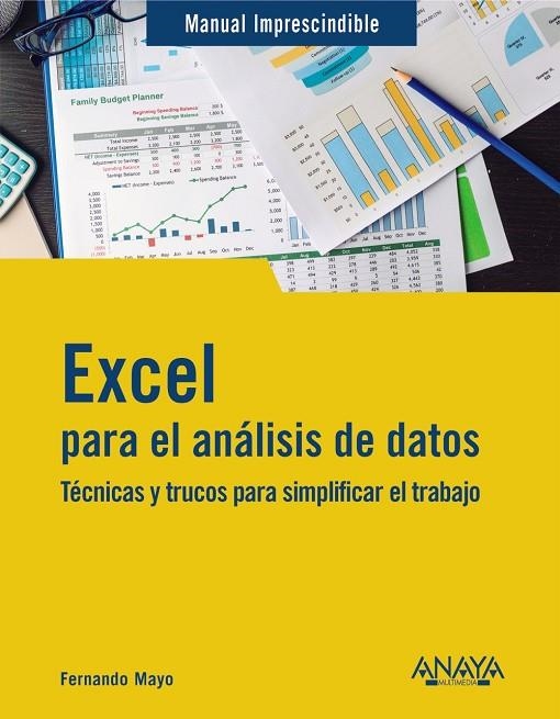 EXCEL PARA EL ANÁLISIS DE DATOS | 9788441550353