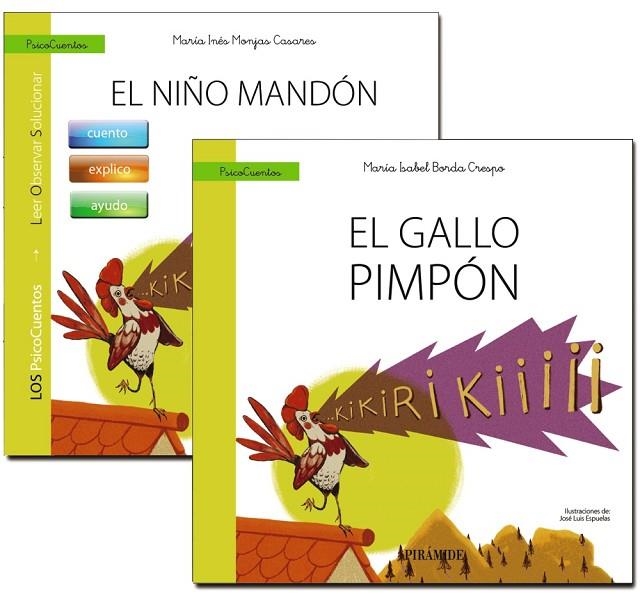 GUÍA: EL NIÑO MANDÓN + CUENTO: EL GALLO PIMPÓN | 9788436850123