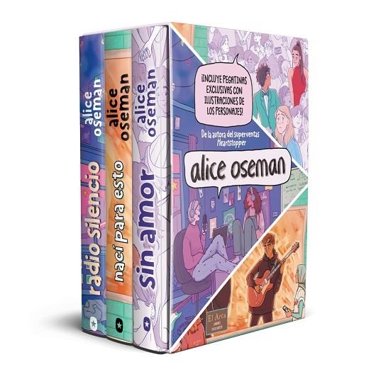 ESTUCHE ALICE OSEMAN: SIN AMOR, NACÍ PARA ESTO, RADIO SILENCIO | 9788419831521