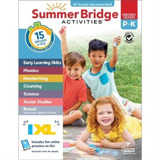 SUMMER BRIDGE ACTIVITIES, GRADES PK - K | 9781483872681 | CARSON DELLOSA EDUCATION
