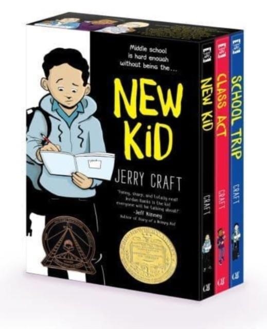 NEW KID 3-BOOK BOX SET: A GRAPHIC NOVEL COLLECTION: NEW KID, CLASS ACT, SCHOOL TRIP | 9780063385818 | JERRY CRAFT