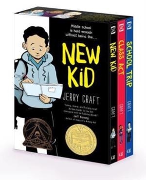NEW KID 3-BOOK BOX SET: A GRAPHIC NOVEL COLLECTION: NEW KID, CLASS ACT, SCHOOL TRIP | 9780063385818 | JERRY CRAFT