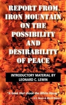 REPORT FROM IRON MOUNTAIN | 9780979917639 | LEONARD LEWIN