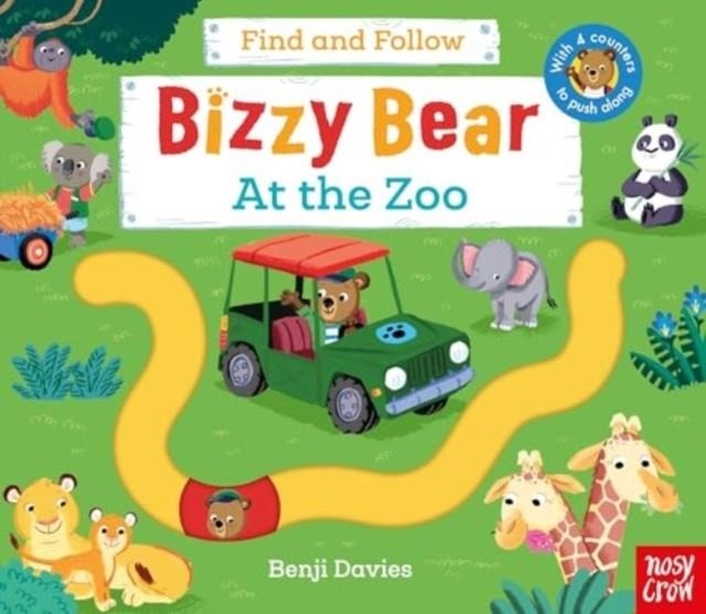BIZZY BEAR: FIND AND FOLLOW AT THE ZOO | 9781839947650 | BENJI DAVIES