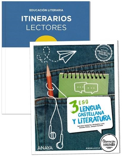 LENGUA Y LITERATURA 3. + ITINERARIOS LECTORES | 9788414304884 | GUTIÉRREZ ORDÓÑEZ, SALVADOR/SERRANO SERRANO, JOAQUÍN/PÉREZ FERNÁNDEZ, DESIRÉE/LUNA FERNÁNDEZ, REMEDI