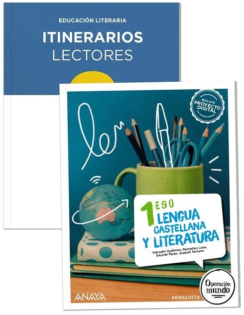 LENGUA Y LITERATURA 1. + ITINERARIOS LECTORES | 9788414304808 | GUTIÉRREZ ORDÓÑEZ, SALVADOR/SERRANO SERRANO, JOAQUÍN/PÉREZ FERNÁNDEZ, DESIRÉE/LUNA FERNÁNDEZ, REMEDI