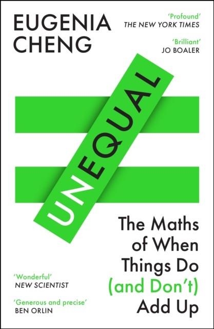 UNEQUAL | 9781805223078 | EUGENIA CHENG