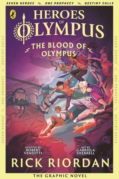 THE BLOOD OF OLYMPUS: THE GRAPHIC NOVEL (HEROES OF OLYMPUS BOOK 5) | 9780241686591 | RICK RIORDAN