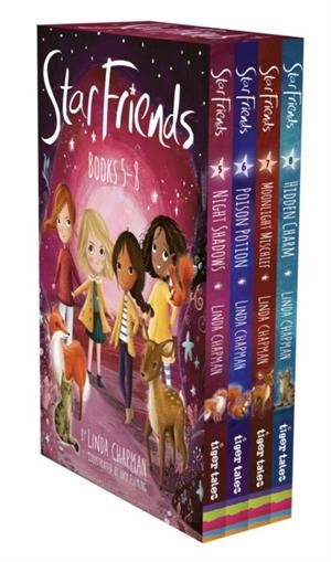 STAR FRIENDS 4-BOOK BOXED SET, BOOKS 5-8 : NIGHT SHADOWS; POISON POTION; MOONLIGHT MISCHIEF; HIDDEN CHARM | 9781664340930