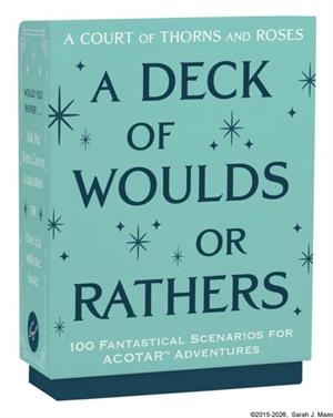 A COURT OF THORNS AND ROSES OFFICIAL DECK: A DECK OF WOULDS OR RATHERS | 9781797249766 | SARAH J. MAAS