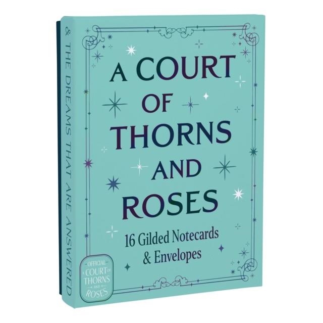A COURT OF THORNS AND ROSES OFFICIAL GILDED NOTECARDS | 9781797249780 | SARAH J. MAAS