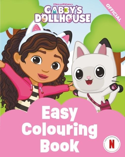 DREAMWORKS GABBY'S DOLLHOUSE: EASY COLOURING BOOK | 9781408377215 | OFFICAL GABBY'S DOLLHOUSE