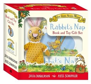 TALES FROM ACORN WOOD: RABBIT'S NAP BOOK AND TOY GIFT SET | 9781035084456 | JULIA DONALDSON