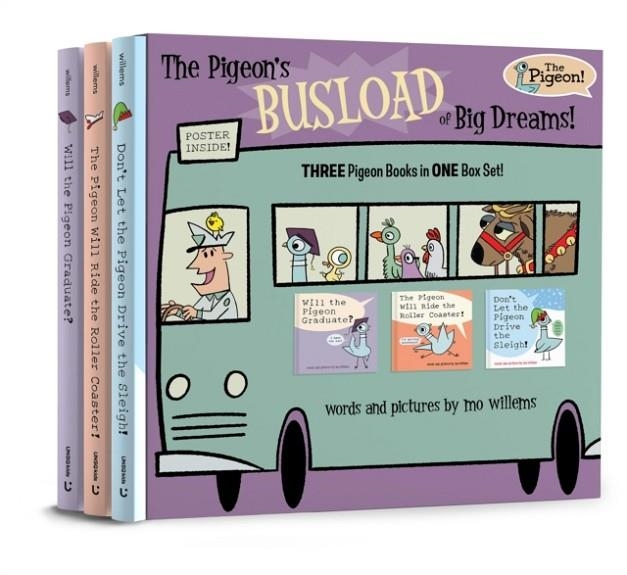 THE PIGEON'S BUSLOAD OF BIG DREAMS! | 9781454970750 | MO WILLEMS