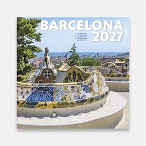 CALENDARIO 2027 PARED (16X16CM) BARCELONA-2 (PARK GÜELL) | 8424455270337 | AA.VV.