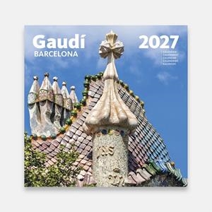 CALENDARIO 2027 PARED (16X16CM) GAUDÍ-1A (BATLLÓ) | 8424455270375 | AA.VV.