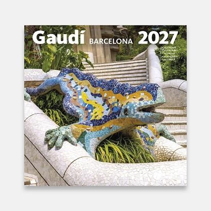 CALENDARIO 2027 PARED (16X16CM) GAUDÍ-2A (DRAC) | 8424455270399 | AA.VV.