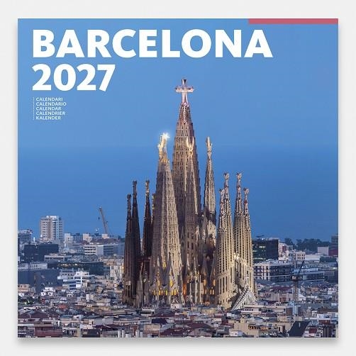 CALENDARIO 2027 PARED (30X30 CM) BARCELONA-2 (EIXAMPLE) | 8424455270054 | AA.VV.
