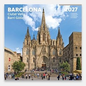 CALENDARIO 2027 PARED (30X30 CM) BARCELONA-3 (CIUTAT VELLA) | 8424455270061 | AA.VV.