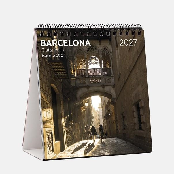 CALENDARIO 2027 ST (14X15CM) BARCELONA 2 (CIUTAT VELLA) | 8424455270542 | AA.VV.