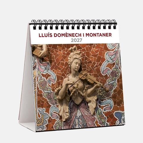 CALENDARIO 2027 ST (14X15CM) LLUÍS DOMENECH I MONTANER | 8424455270658 | AA.VV.