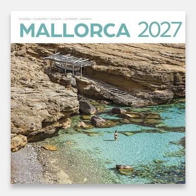 CALENDARI PARET 2027 MALLORCA TRIANGLE POSTALS (16X16) PLATJA | 8424455270436 | TRIANGLE POSTALS