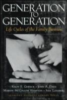 GENERATION TO GENERATION:LIFE CYCLES OFTHE FAMILY | 9780875845555 | KLEIN GERSICK