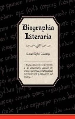 BIOGRAPHIA LITERARIA | 9781605971179 | TAYLOR COLERIDGE S